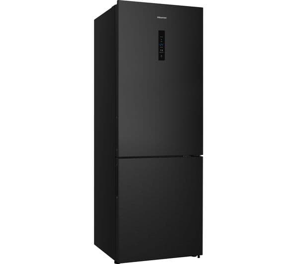 HISENSE RB645N4BFE 60/40 Fridge Freezer - Black - Image 2