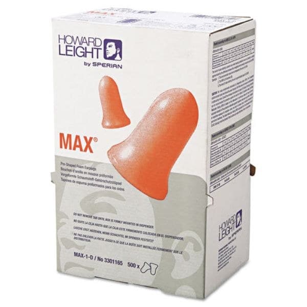 Howard Leight by Honeywell MAXIMUM Single-Use Earplugs  Leight Source 500 Refill  Coral  500 Pairs - Image 2