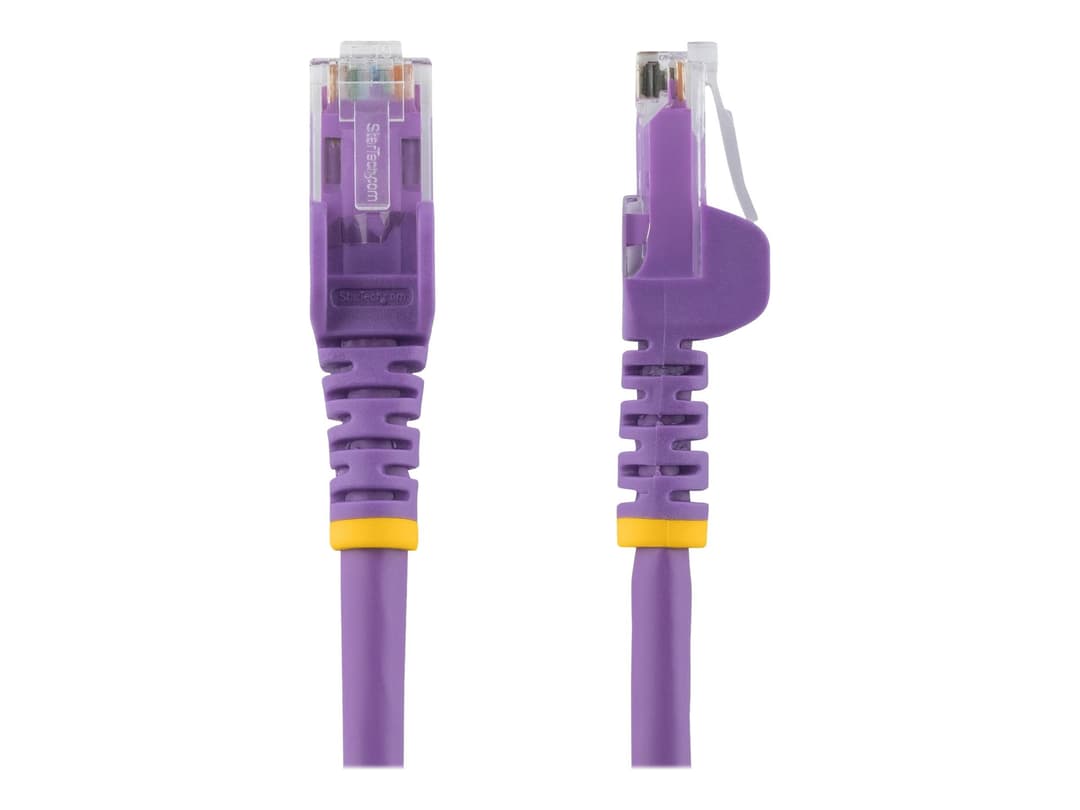 StarTech N6PATC10MPL CAT6 Ethernet Cable 10m Purple - Image 1