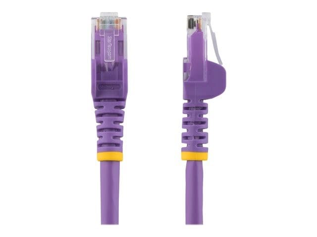 StarTech N6PATC10MPL CAT6 Ethernet Cable 10m Purple - Image 2