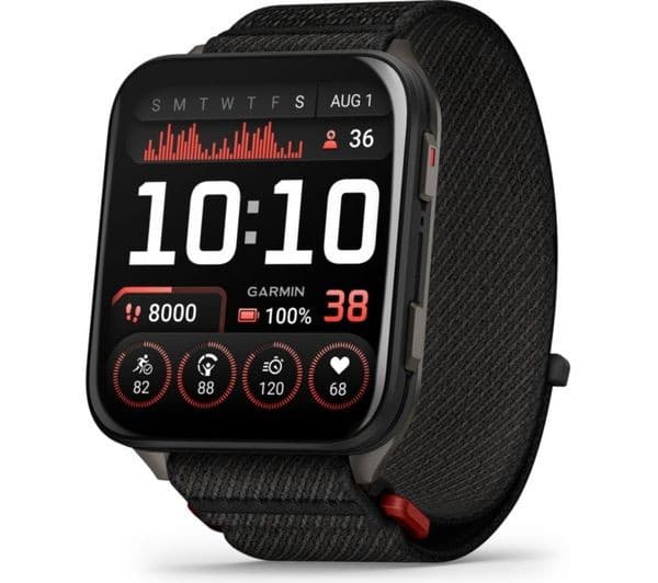 Garmin Venu X1 GPS Smartwatch - Titanium & Black - Image 6