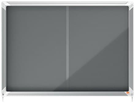 Nobo 1915336 insert notice board Indoor Grey Aluminium - Image 1
