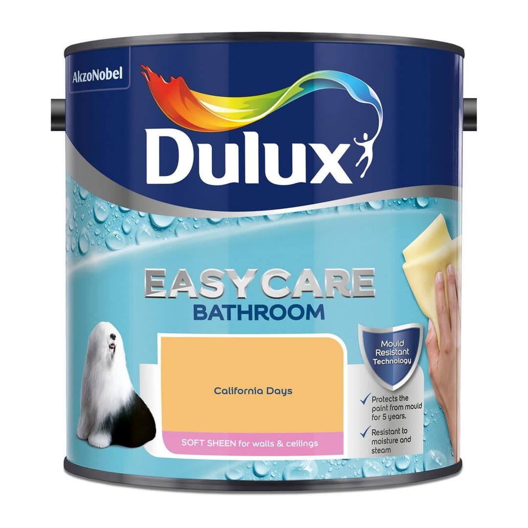 Dulux Easycare Bathroom Soft Sheen California Days – 2.5L - Image 4