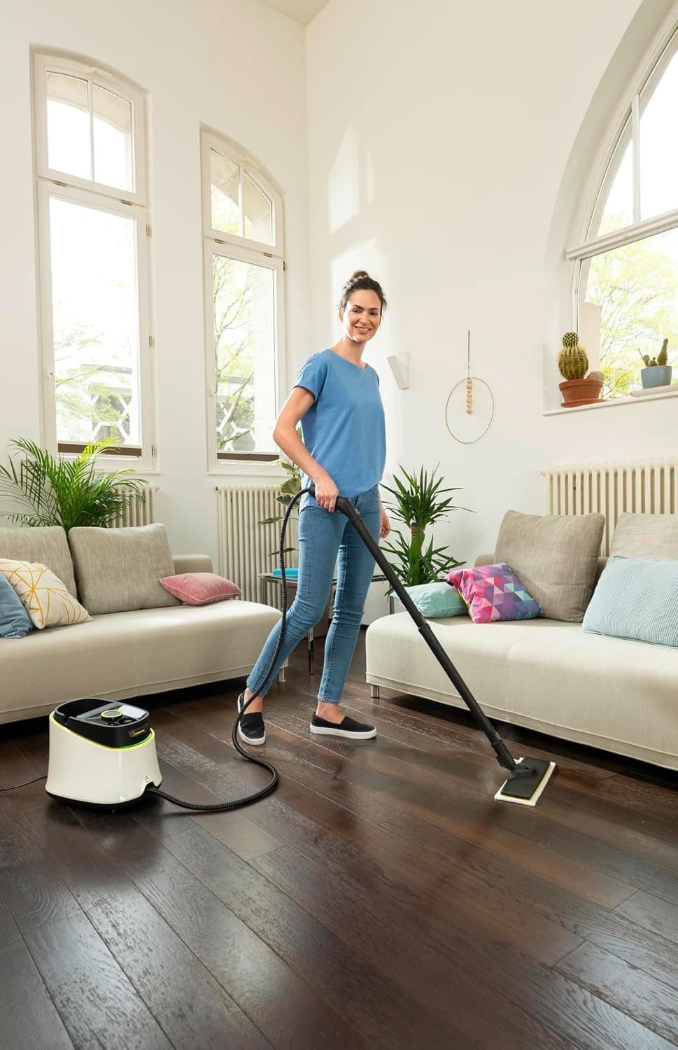 Kärcher SC 3 Deluxe Home Steam Cleaner 1900W - White - Image 5