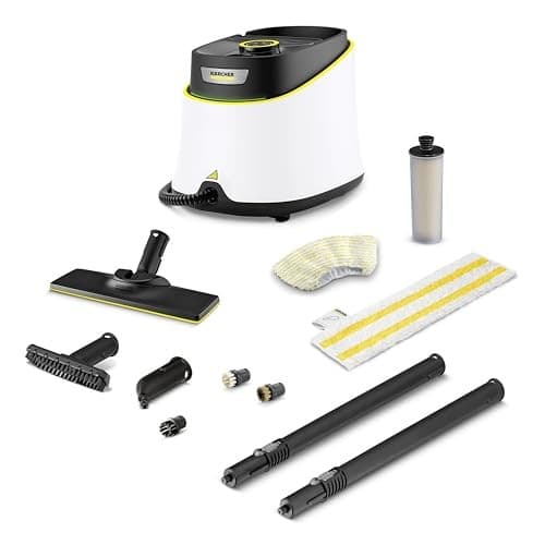 Kärcher SC 3 Deluxe Home Steam Cleaner 1900W - White - Image 1