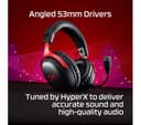 HYPERX Cloud III S Wireless Headphones Black & Red thumbnail 10