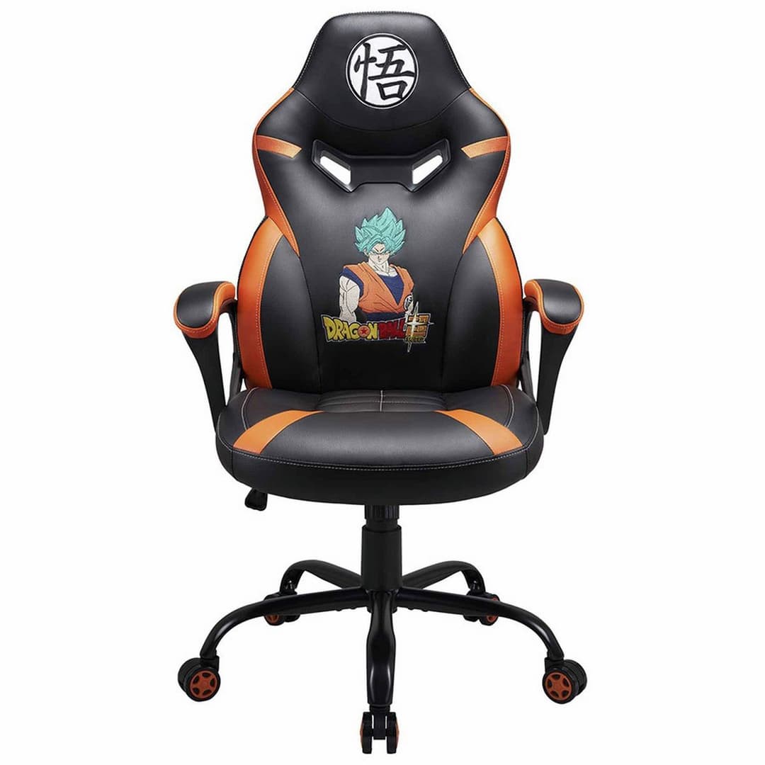 Subsonic Dragon Ball Z Junior Gaming Chair - Black and Orange - Image 2