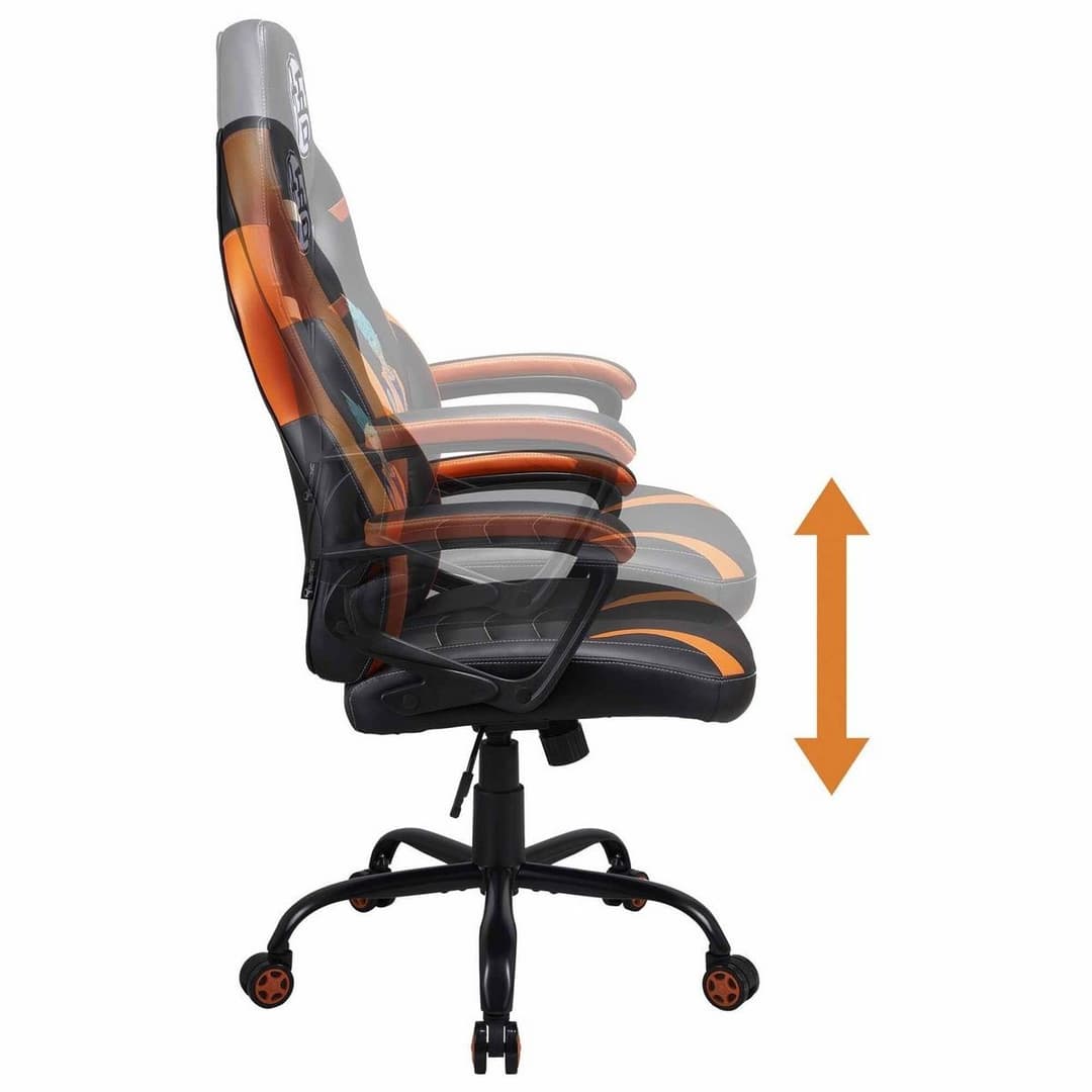 Subsonic Dragon Ball Z Junior Gaming Chair - Black and Orange - Image 5