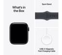 Apple Watch SE 3 GPS 44mm Midnight Aluminium Case with Midnight Sport Band S/M thumbnail 9