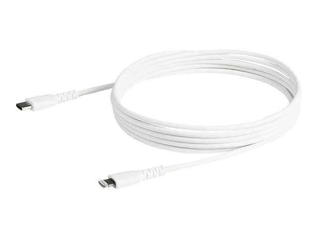 StarTech USB-C to Lightning Cable 2m White - Image 2