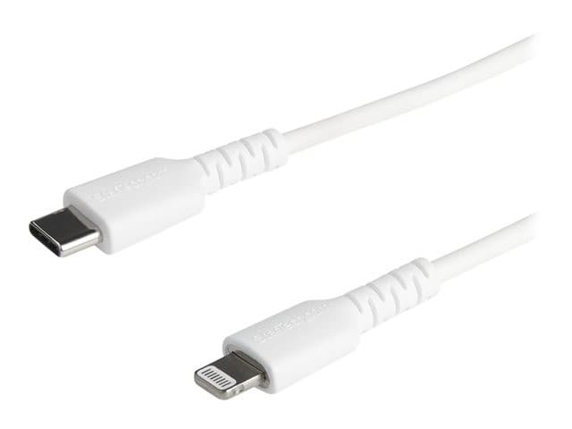 StarTech USB-C to Lightning Cable 2m White - Image 3