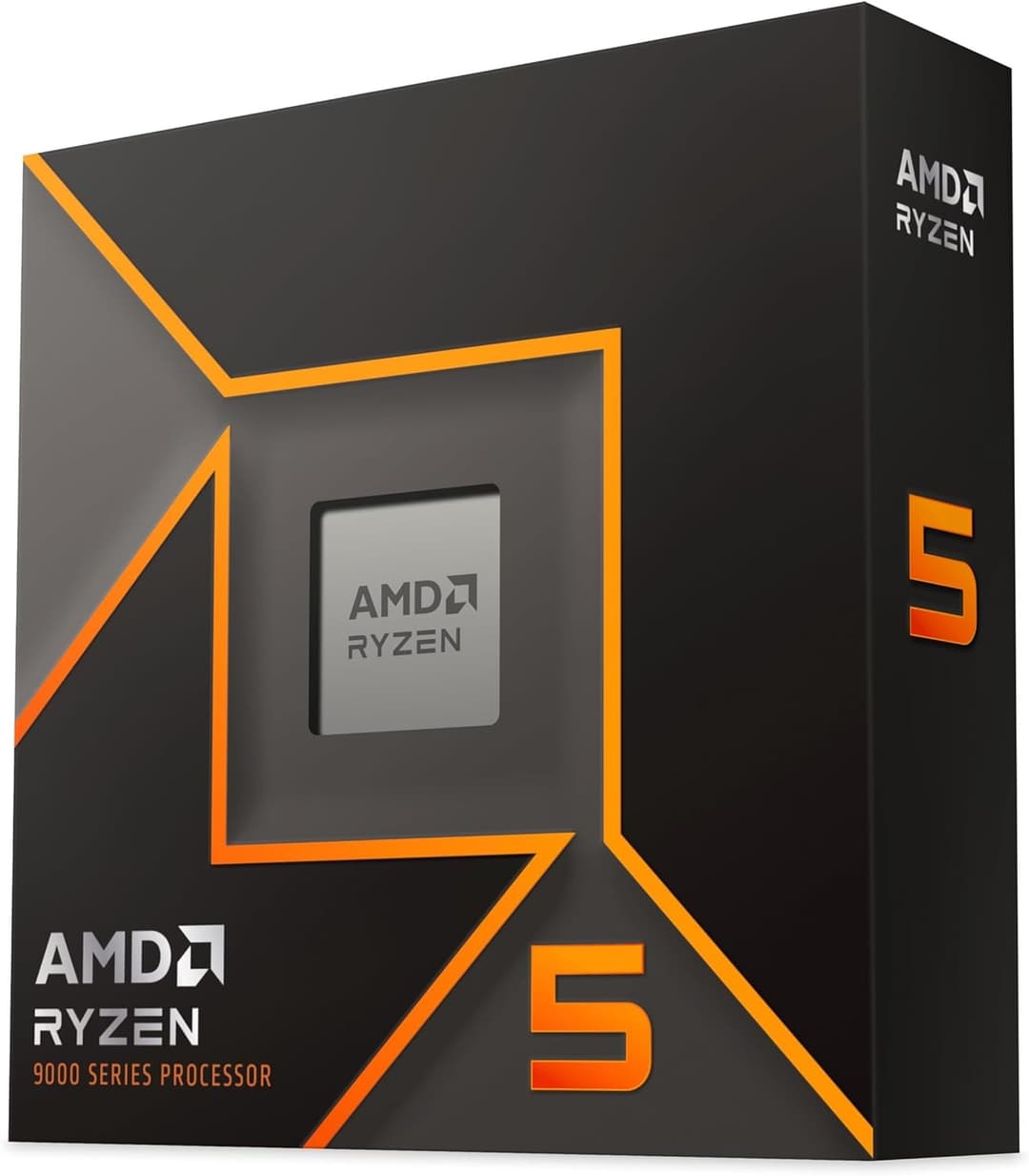 AMD Ryzen 5 9600X Processor, 6 Cores 12 Threads, Up to 5.4 GHz, 38MB Cache, Socket AM5, Cooler Not Included - Image 1