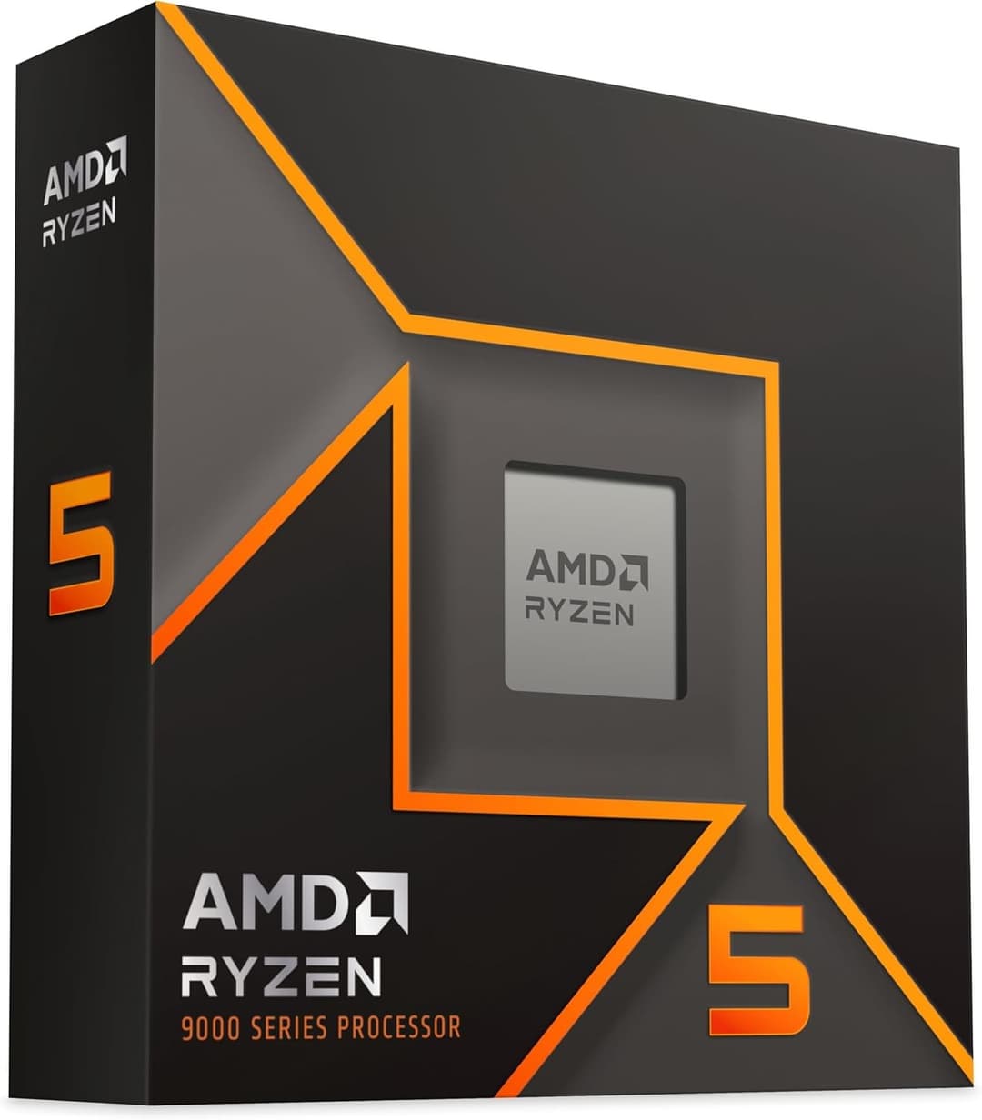 AMD Ryzen 5 9600X Processor, 6 Cores 12 Threads, Up to 5.4 GHz, 38MB Cache, Socket AM5, Cooler Not Included - Image 3