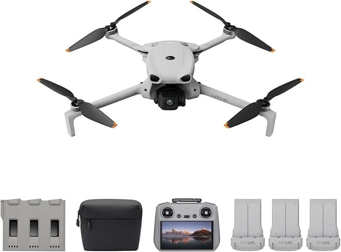 DJI Lito X1 Fly More Combo 4K Drone DJI RC 2 Grey - Image 1
