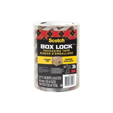 Scotch Box Lock Packaging Tape 3950-LR3-EF - Image 2