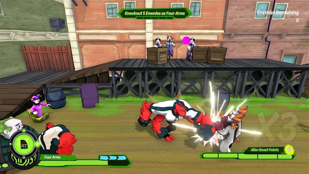 Ben 10 PS4 PlayStation 4 Action Adventure Game Outright Games - Image 4