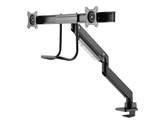 Neomounts NM-D775DX Dual Monitor Arm 10-32" Gas Spring Desk Mount - Black - Image 3
