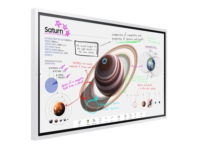 Samsung Flip Pro WM65B WMB Series - 65" Class (64.5" viewable) LED-backlit LCD display - 4K - for education / business - Image 7