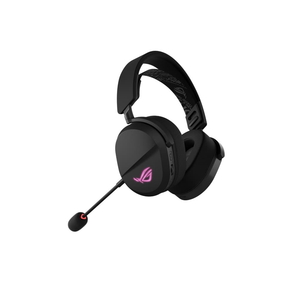 ASUS ROG Pelta Tri-Mode RGB Wired & Wireless Gaming Headset - Black - Image 9