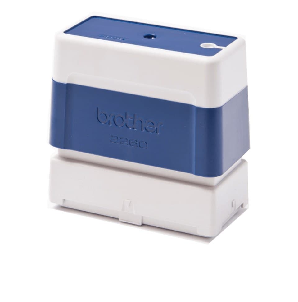 Brother PR2260E6P Business Stamp 22 x 60 mm Blue - Pack of 6
