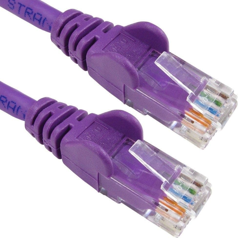 Cables Direct 10m CAT6 Patch Cable (Violet) - Image 1