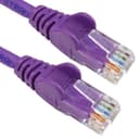 Cables Direct 10m CAT6 Patch Cable (Violet) thumbnail 2