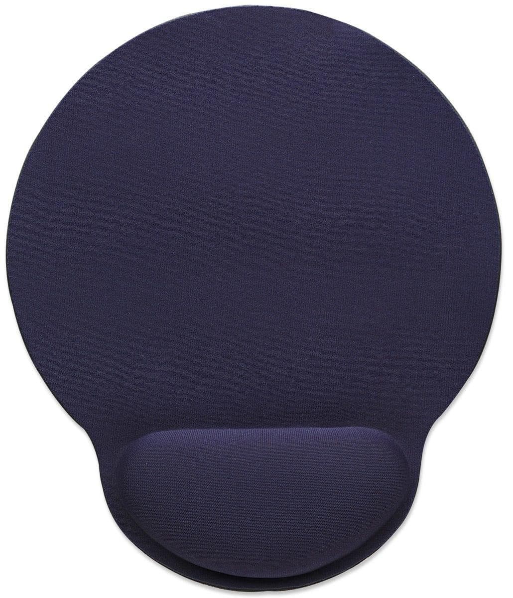 Manhattan Wrist Gel Support Pad and Mouse Mat, Blue