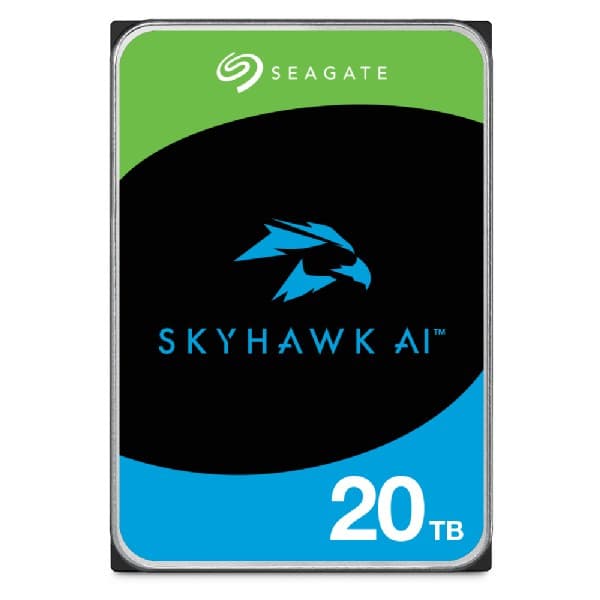 Seagate SkyHawk AI 20 TB internal hard drive 7200 RPM 256 MB 3.5" Serial ATA III - Image 1