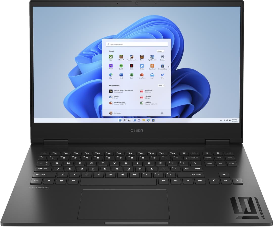 OMEN by HP OMEN 16-xd0003na AMD Ryzen™ 7 7840HS Laptop 40.9 cm (16.1") Full HD 16 GB DDR5-SDRAM 512 GB SSD NVIDIA GeForce RTX 4050 Wi-Fi 6E (802.11ax) Windows 11 Home Black - Image 1