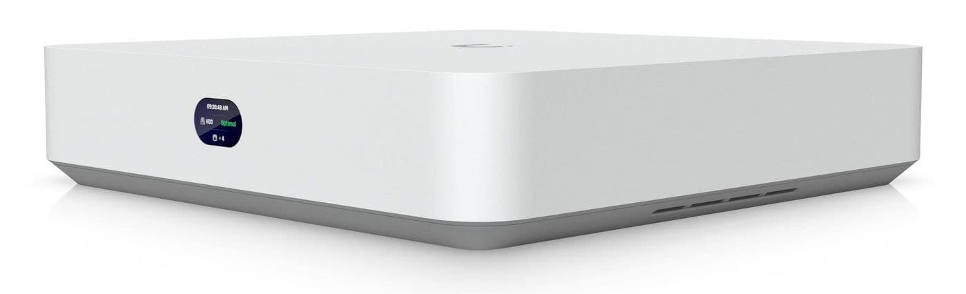 Ubiquiti UniFi Protect Network Video Recorder Instant (UNVR-Instant) Compact NVR with 6-Port PoE Switch and HDMI Viewport - 1x 3.5" HDD Bay (Drive Not Included), Supports Up to 6x 4K / 8x 2K / 15x HD Cameras, 40W PoE Budget