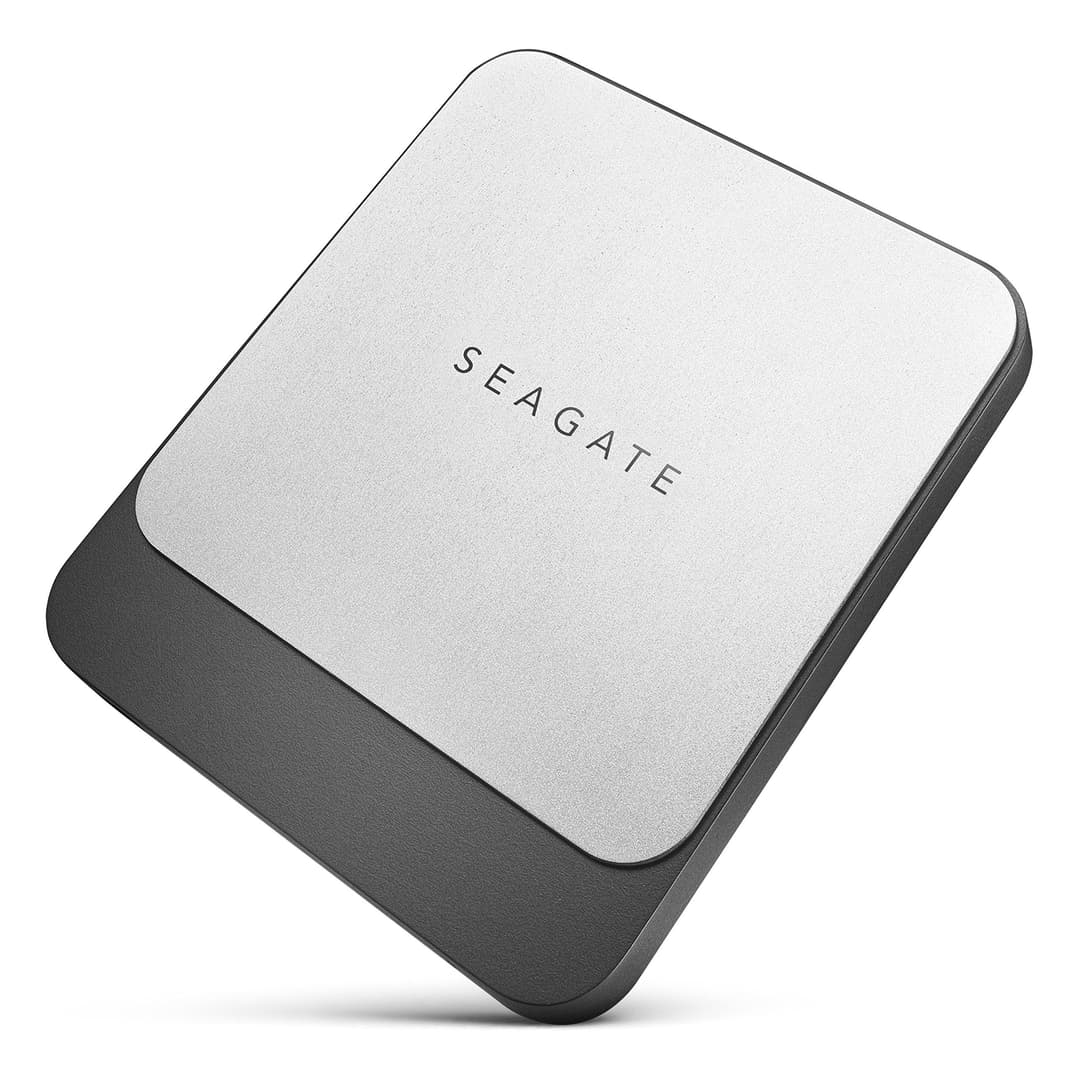 Seagate Fast SSD 1 TB External Solid State Drive - Silver - Image 1