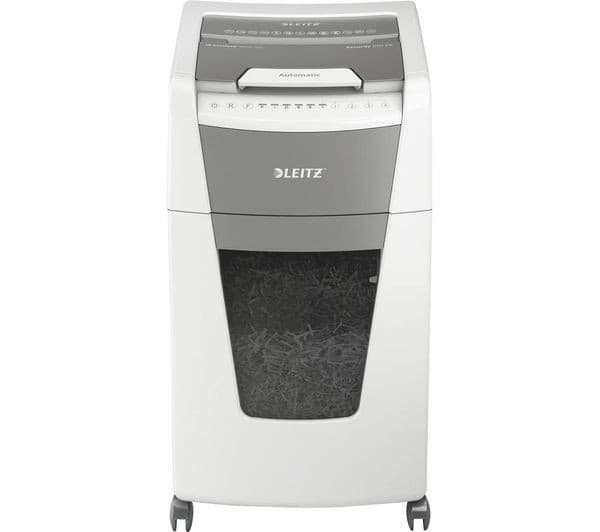 LEITZ IQ AutoFeed Office 300 P5 Micro Cut Paper Shredder - Image 1