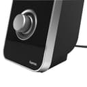 Hama Sonic LS-206 2.0 USB-Powered PC Speakers, 6 W - Black/Silver thumbnail 2