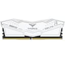 TEAMGROUP T-FORCE DELTA RGB DDR5 6000 MHz CL38 RAM - 64 GB (2 x 32 GB), White thumbnail 2
