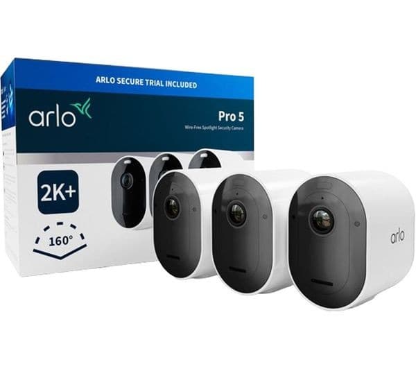 Arlo Pro 5 2K Security Camera White - Image 1