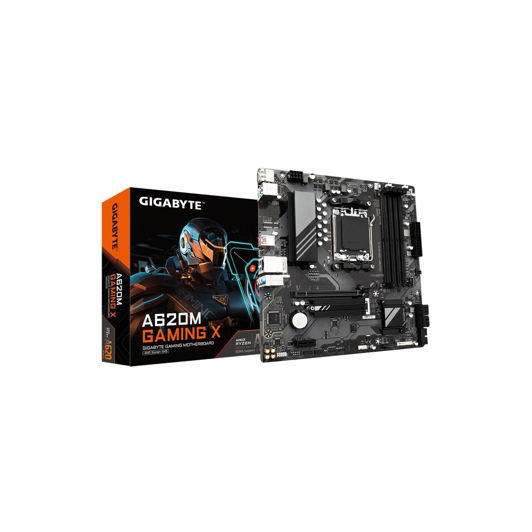 GIGABYTE A620M GAMING X Micro ATX AMD Socket AM5 Motherboard