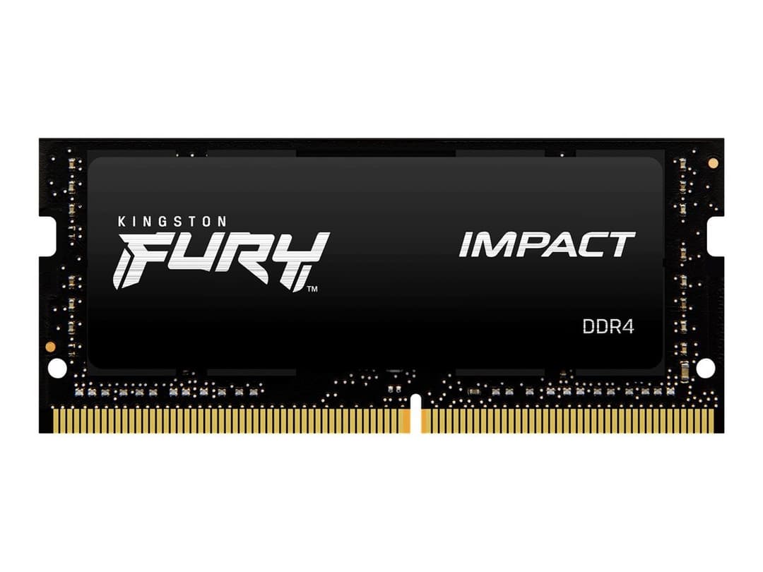 Kingston FURY Impact - DDR4 - kit - 64 GB: 2 x 32 GB - SO-DIMM 260-pin / PC4-25600 - unbuffered - Image 1