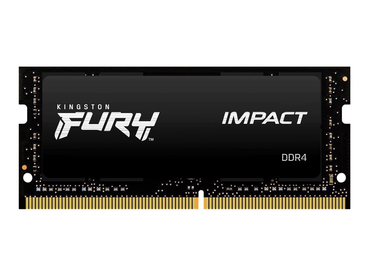 Kingston FURY Impact - DDR4 - kit - 64 GB: 2 x 32 GB - SO-DIMM 260-pin / PC4-25600 - unbuffered