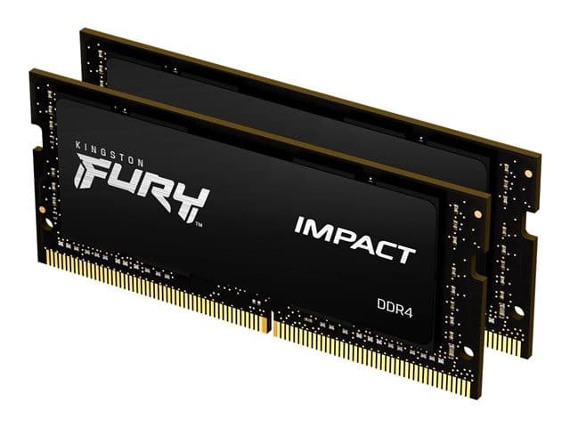 Kingston FURY Impact - DDR4 - kit - 64 GB: 2 x 32 GB - SO-DIMM 260-pin / PC4-25600 - unbuffered - Image 3