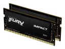 Kingston FURY Impact - DDR4 - kit - 64 GB: 2 x 32 GB - SO-DIMM 260-pin / PC4-25600 - unbuffered thumbnail 3
