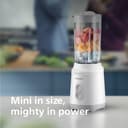 Philips Mini Blender 3000 Series, ProBlend Smoothie Maker - White thumbnail 2