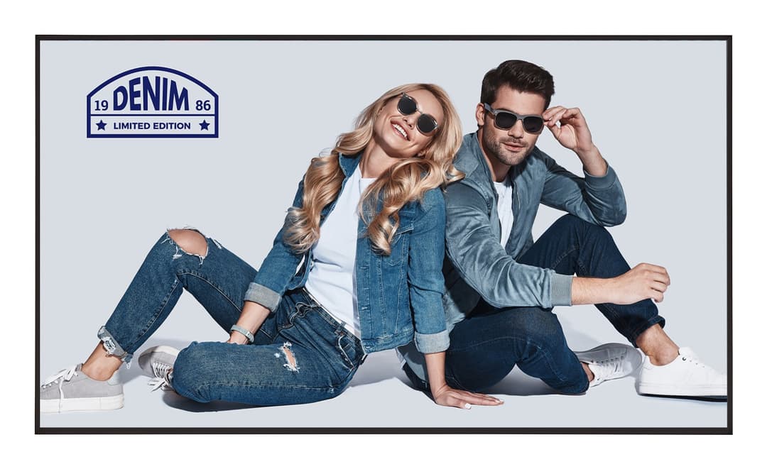 LG 43UH5N-M.AEK Signage Display Digital signage flat panel 109.2 cm (43") LCD Wi-Fi 500 cd/m² 4K Ultra HD Black WebOS 24/7 - Image 1