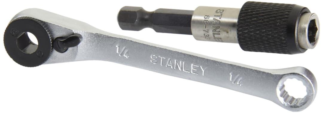 Stanley Tools 1-13-907 39-Piece Bit And Socket Set With Ratchet - Yellow/Black - Image 3