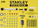Stanley Tools 1-13-907 39-Piece Bit And Socket Set With Ratchet - Yellow/Black thumbnail 7