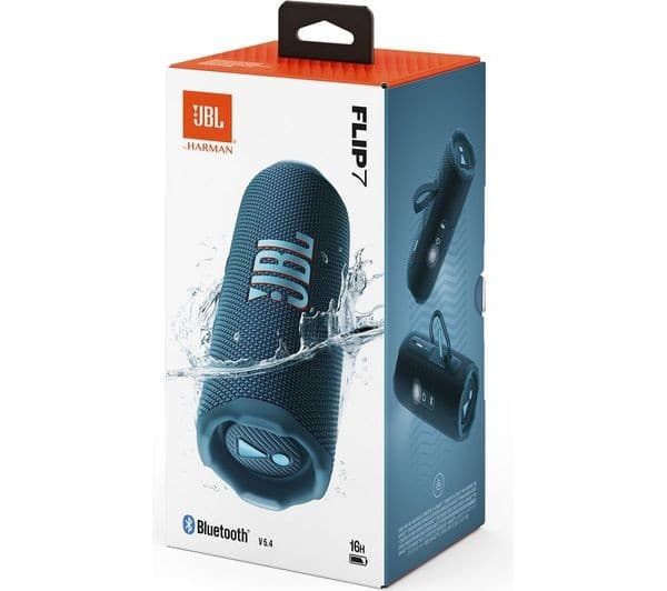 JBL Flip 7 Bluetooth Speaker Blue - Image 6