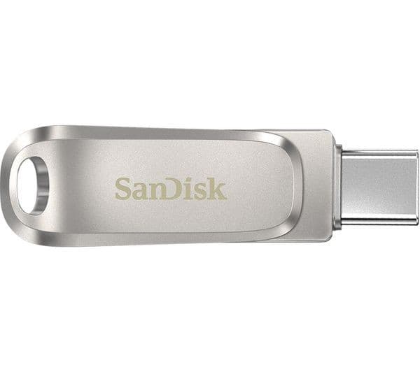 SanDisk Ultra Dual Drive Luxe USB 3.2 Gen 1 Type-C / Type-A Flash Drive 128GB