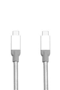 Verbatim 48867 USB-C to USB-C 3.1 Gen 2 Sync & Charge Cable 30cm Stainless Steel Silver