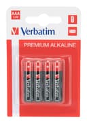 Verbatim AAA 4 Blister Pack Alkaline Batteries thumbnail 1