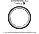 OURA Ring 4 Smart Ring Size 10 Black thumbnail 2