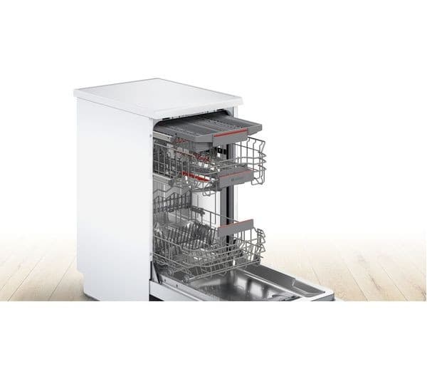 BOSCH Series 4 SPS4HMW49G Slimline WiFi-enabled Dishwasher - White - Image 2